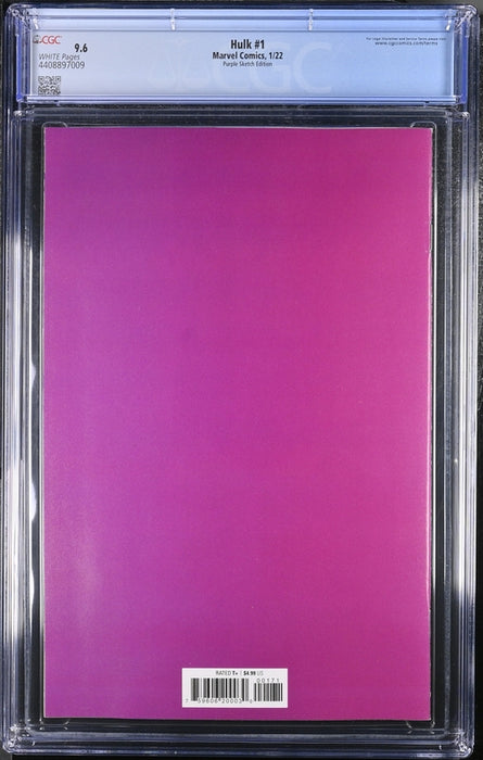 HULK #1 CGC 9.6 1:200 INCENTIVE PURPLE VARIANT 2021