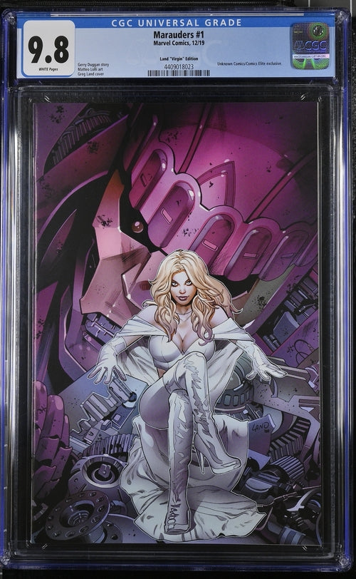 MARAUDERS #1 CGC 9.8 GREG LAND VIRGIN