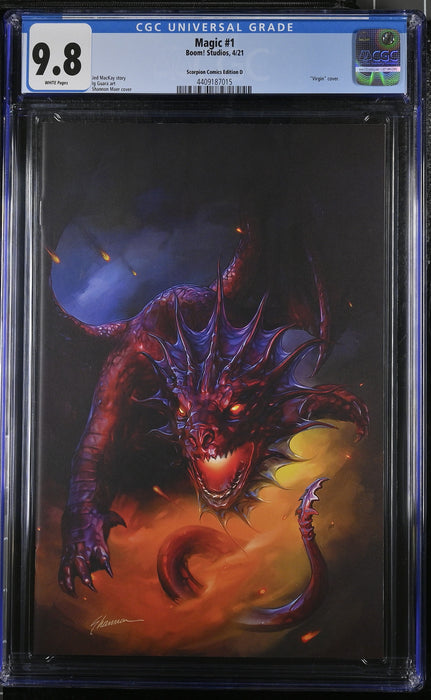 MAGIC THE GATHERING #1 CGC 9.8 SHANNON MAER VIRGIN SCORPION COMICS EDITION D