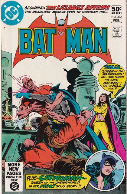 BATMAN #332 DIRECT EDITION 1980