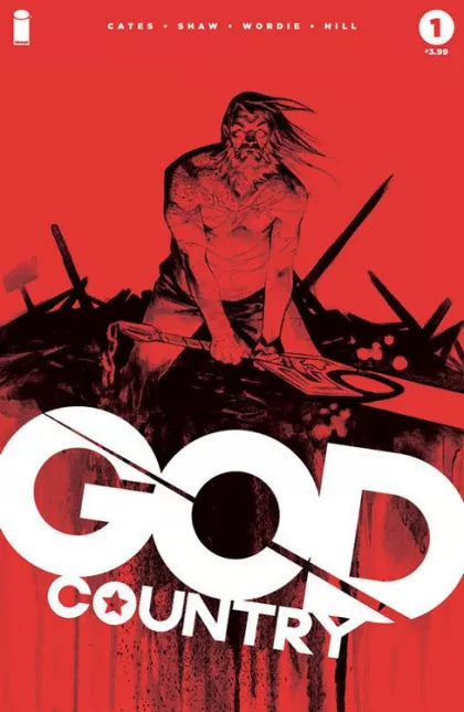 GOD COUNTRY #1 2ND PRINTING SIGNED BY DONNY CATES