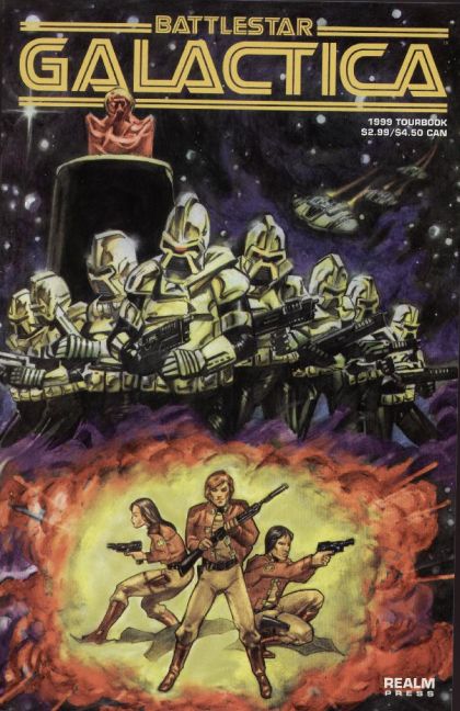 BATTLESTAR GALACTICA 1999 TOURBOOK  REALM PRESS
