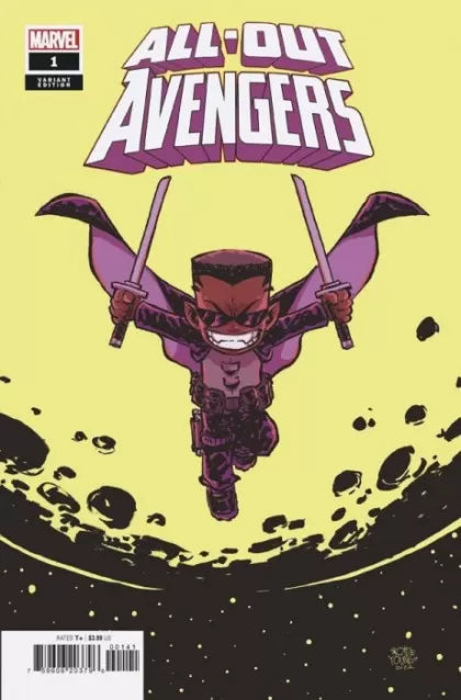 ALL-OUT AVENGERS #1 YOUNG VARIANT