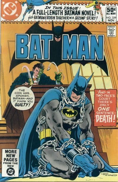 BATMAN #329 DIRECT EDITION 1980