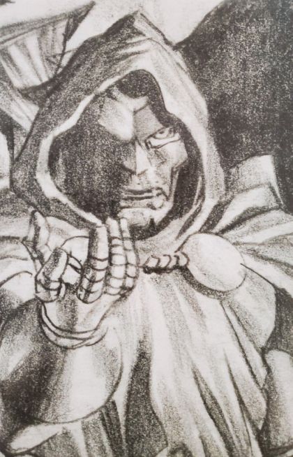 GUARDIANS OF THE GALAXY #1 ALEX ROSS DR DOOM SKETCH VARIANT 1:100
