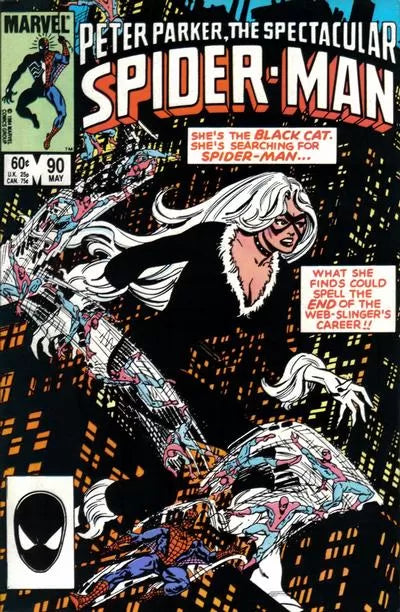 SPECTACULAR SPIDER-MAN #90 5/84