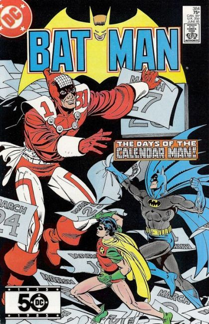 BATMAN #384 DIRECT EDITION 1985