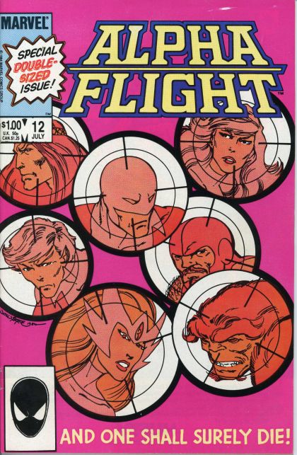 ALPHA FLIGHT #12 DIRECT EDITION 1984 VOL. 1