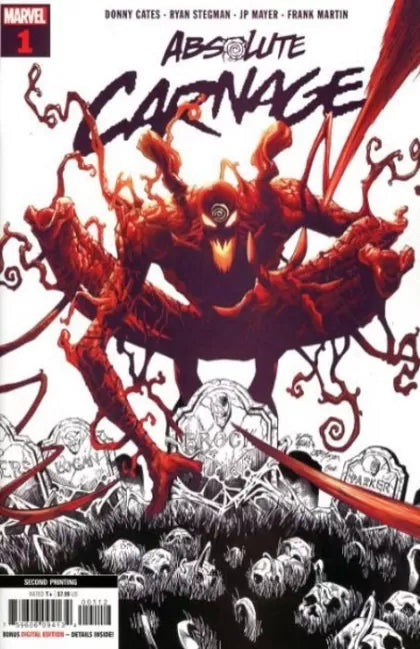 Absolute Carnage #1 2nd PRINT