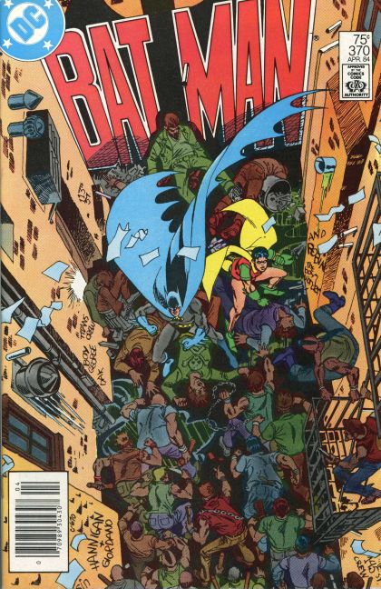 BATMAN #370 NEWSSTAND EDITION 1984