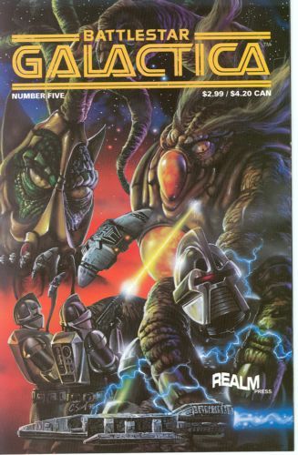 BATTLESTAR GALACTICA #5 REALM PRESS 1998