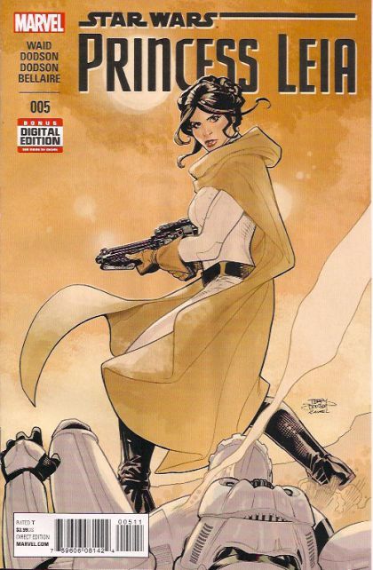 STAR WARS PRINCESS LEIA #5 TERRY DODSON  2015年