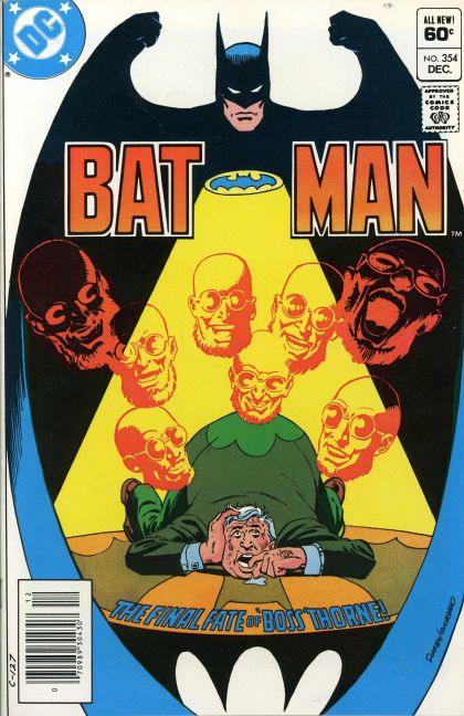 BATMAN #354 NEWSSTAND EDITION 1982
