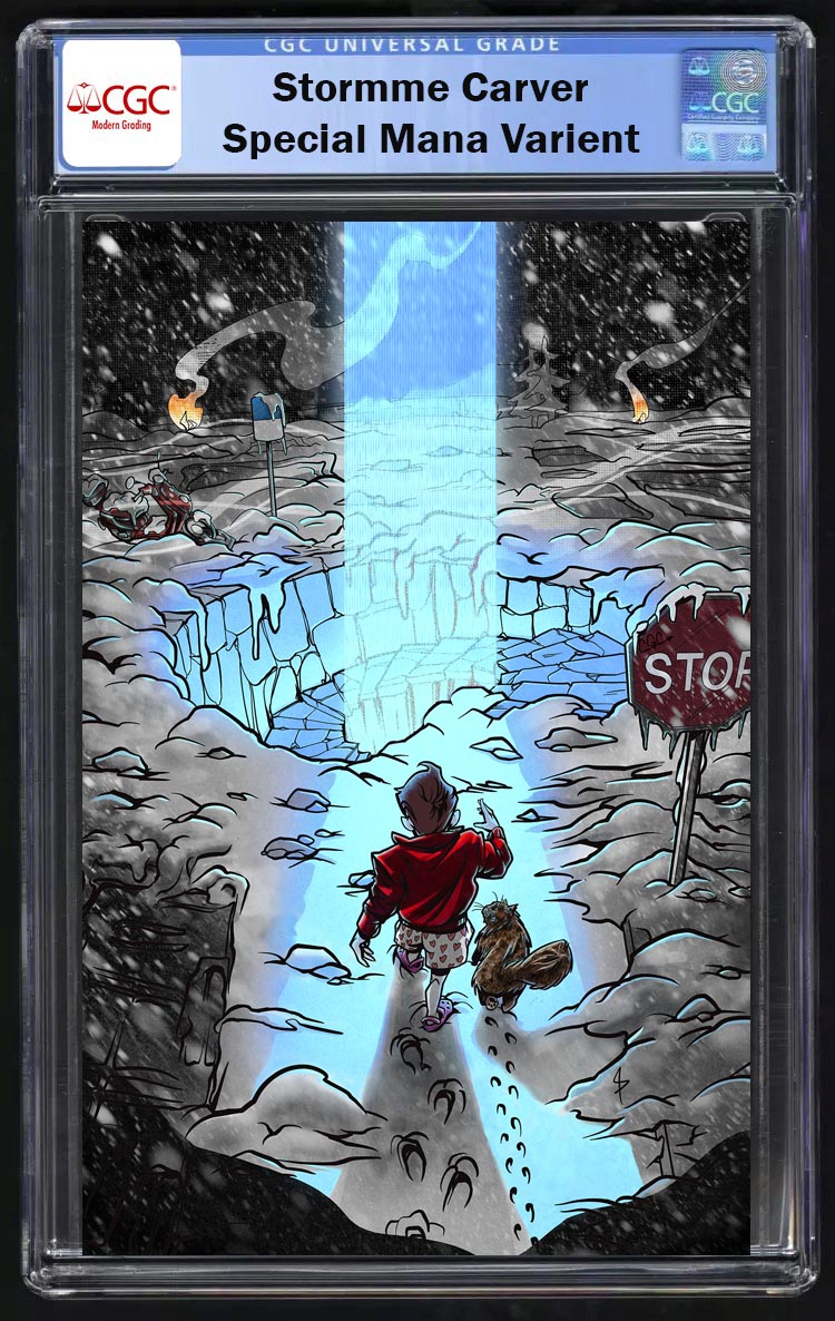 DUNGEON CRAWLER CARL #0 STORMME CARVER SPECIAL MANA VARIANT