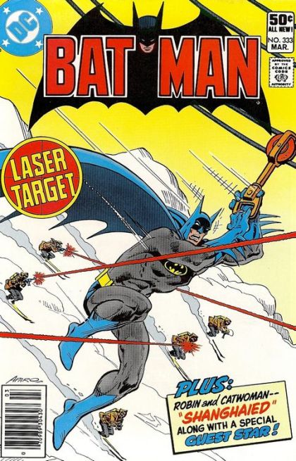 BATMAN #333 NEWSSTAND EDITION 1981