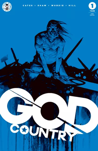 GOD COUNTRY #1 3RD PRINTING SIGNED BY DONNY CATES