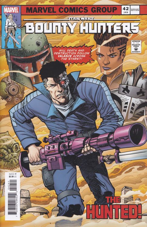 STAR WARS: BOUNTY HUNTERS #42 WALT SIMONSON VAR