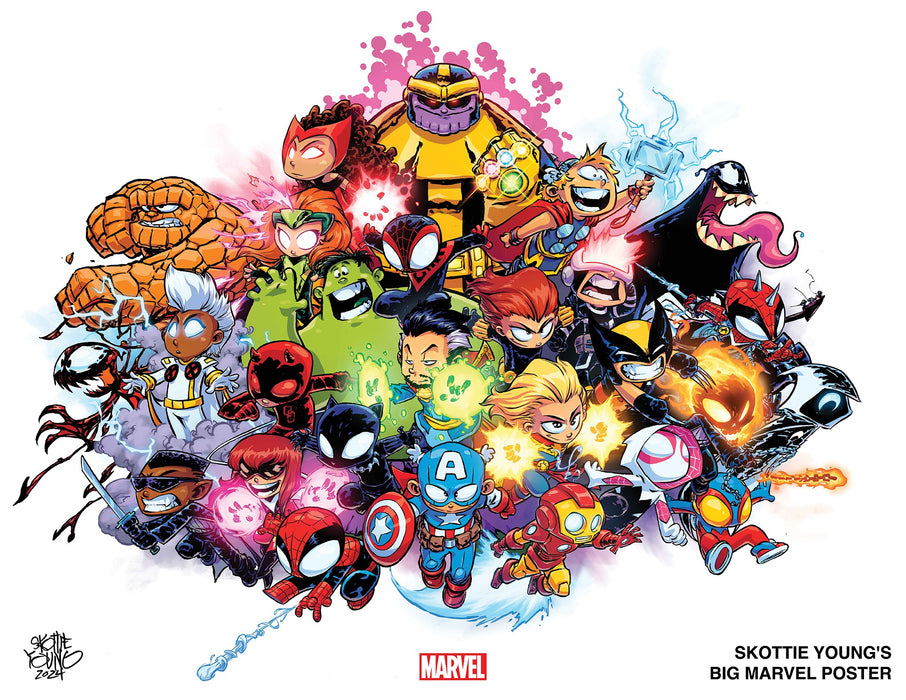 SKOTTIE YOUNG'S BIG MARVEL POSTER