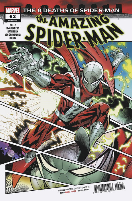 AMAZING SPIDER-MAN #62 ED MCGUINNESS 2ND PRINT VARIANT