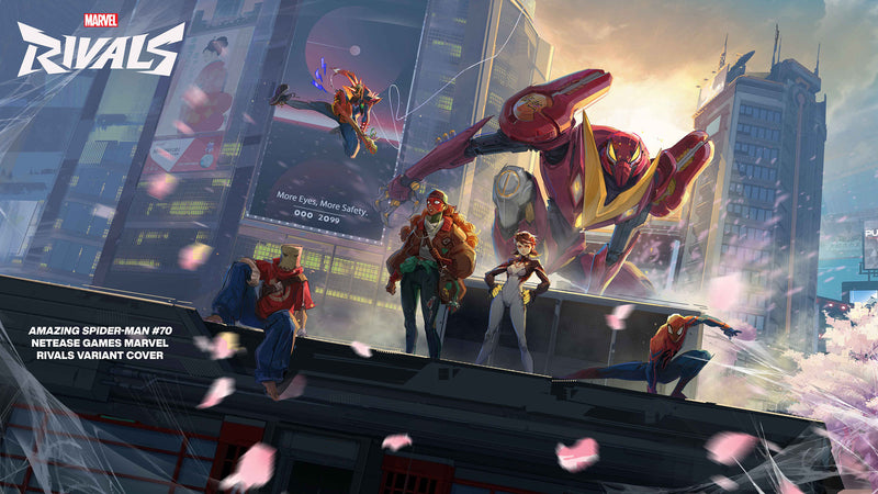 AMAZING SPIDER-MAN #70 NETEASE GAMES MARVEL RIVALS WRAPAROUND  VAR VOL. 6