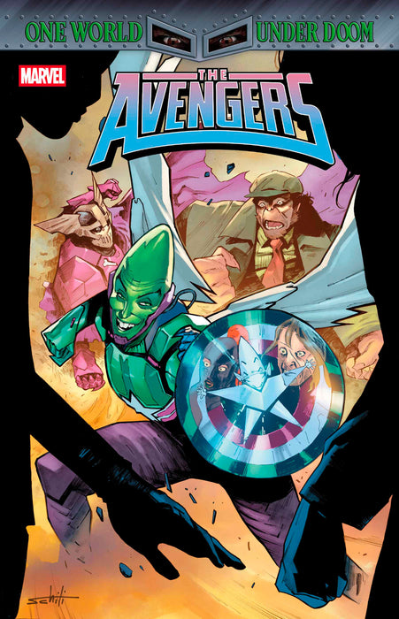 AVENGERS #26 VALERIO SCHITI IMPOSSIBLE MAN POP-UP VARIANT