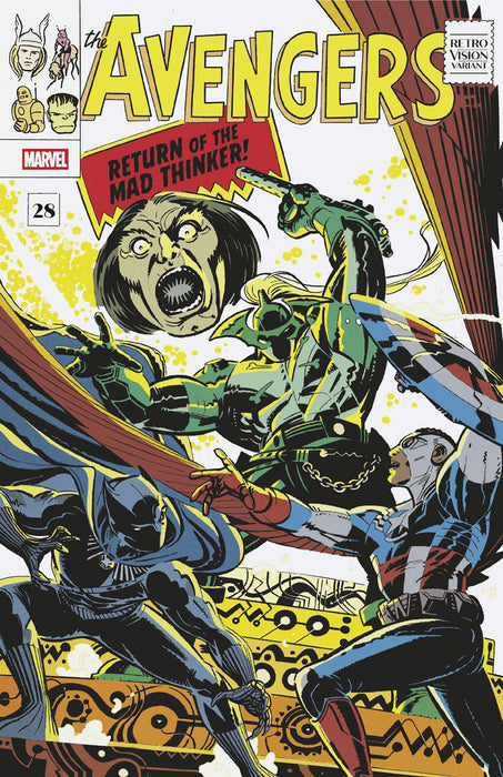 AVENGERS #28 WES CRAIG RETROVISION VARIANT