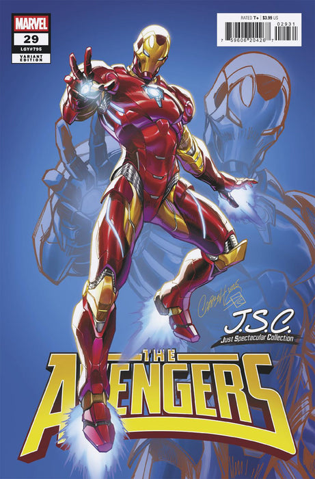 AVENGERS #29 J. SCOTT CAMPBELL JUST SPECTACULAR COLLECTION VARIANT