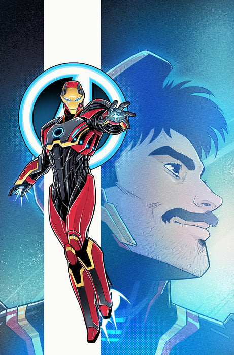 AVENGERS #31 LUCIANO VECCHIO IRON MAN VIRGIN VARIANT