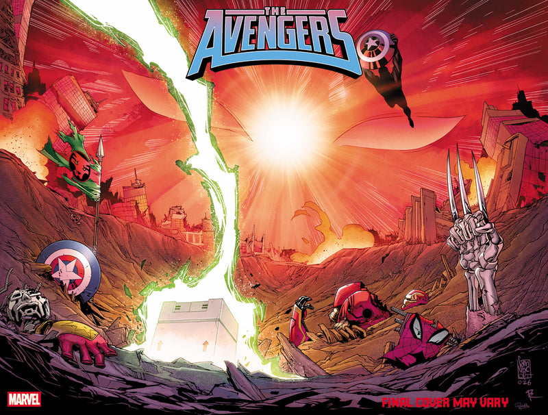 AVENGERS #36 GIUSEPPE CAMUNCOLI WRAPAROUND FORESHADOW VAR VOL. 9