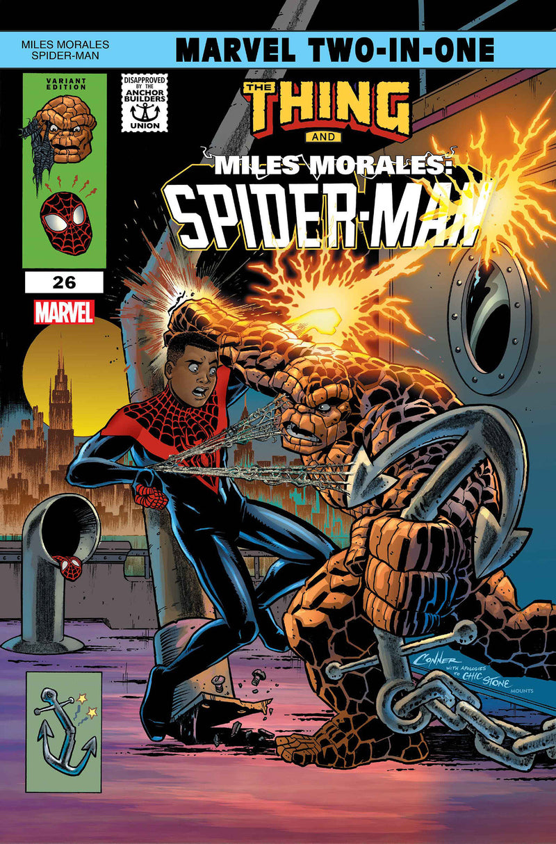 MILES MORALES SPIDER-MAN #26 AMANDA CONNER MARVEL TWO-IN-ONE VARIANT
