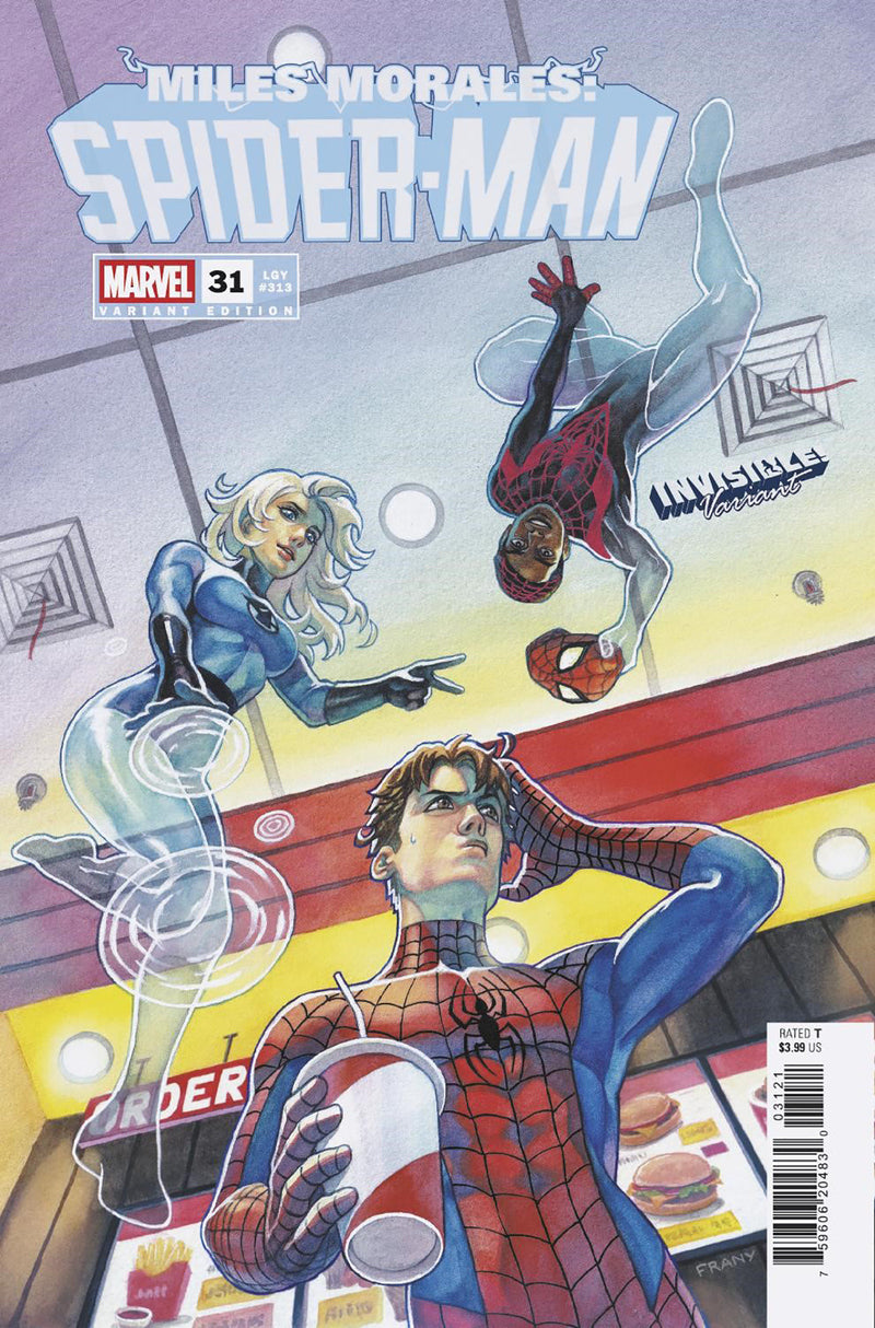 MILES MORALES SPIDER-MAN #31 FRANY INVISIBLE! VARIANT [DVS]