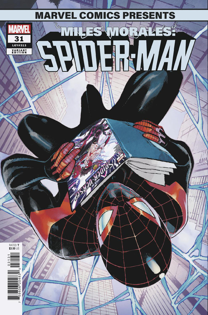 MILES MORALES SPIDER-MAN #31 SARA PICHELLI MARVEL COMICS PRESENTS VARIANT [DVS]