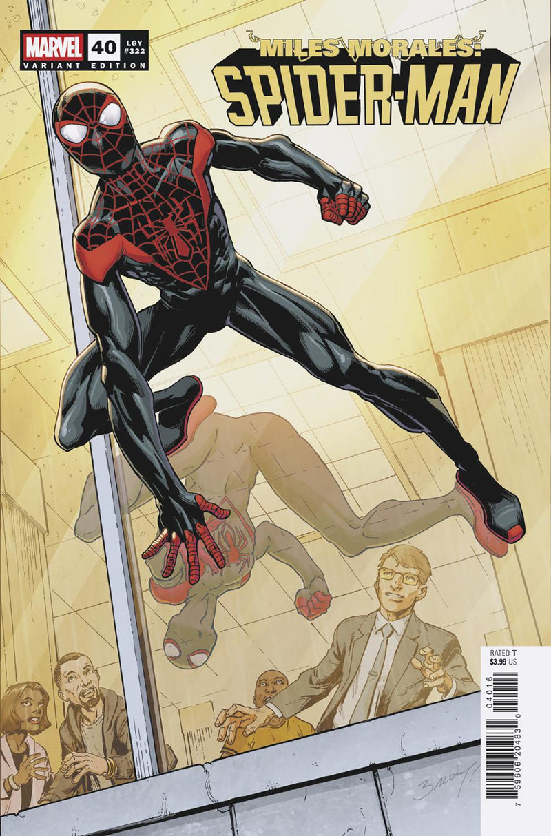MILES MORALES SPIDER-MAN #40 MARK BAGLEY VARIANT