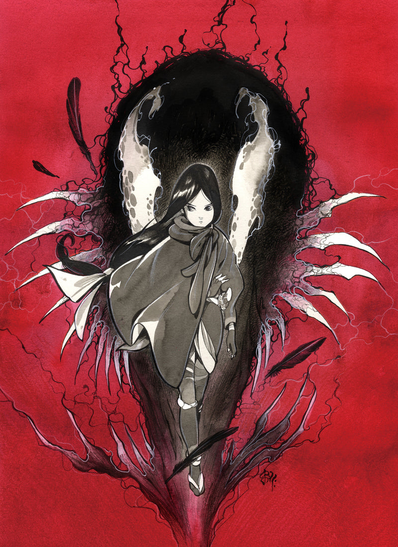 VENOM BLACK, WHITE & BLOOD #1 PEACH MOMOKO VIRGIN VARIANT