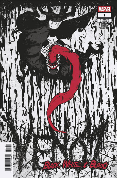 VENOM BLACK, WHITE & BLOOD #1 SANFORD GREENE VARIANT
