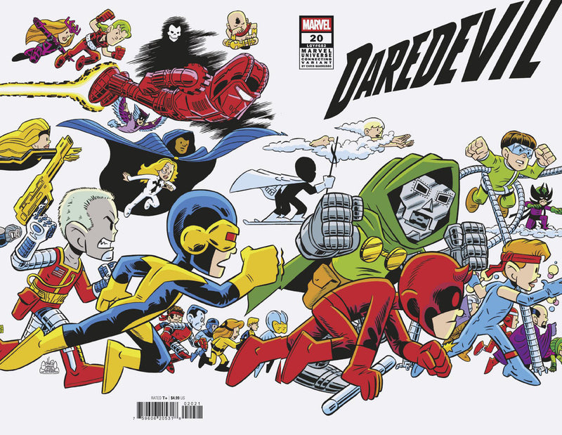DAREDEVIL #20 CHRIS GIARRUSSO MARVEL UNIVERSE CONNECTING VAR C VOL. 8