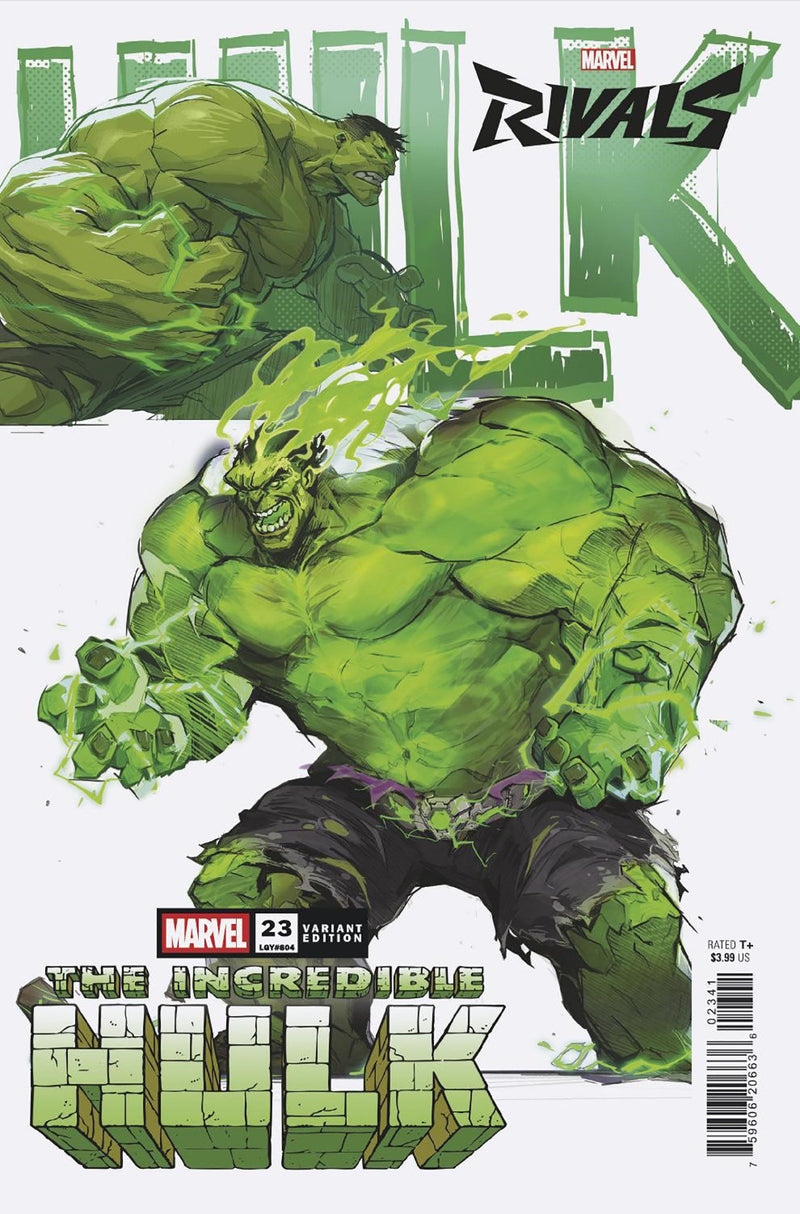 INCREDIBLE HULK #23 NETEASE GAMES MARVEL RIVALS VAR