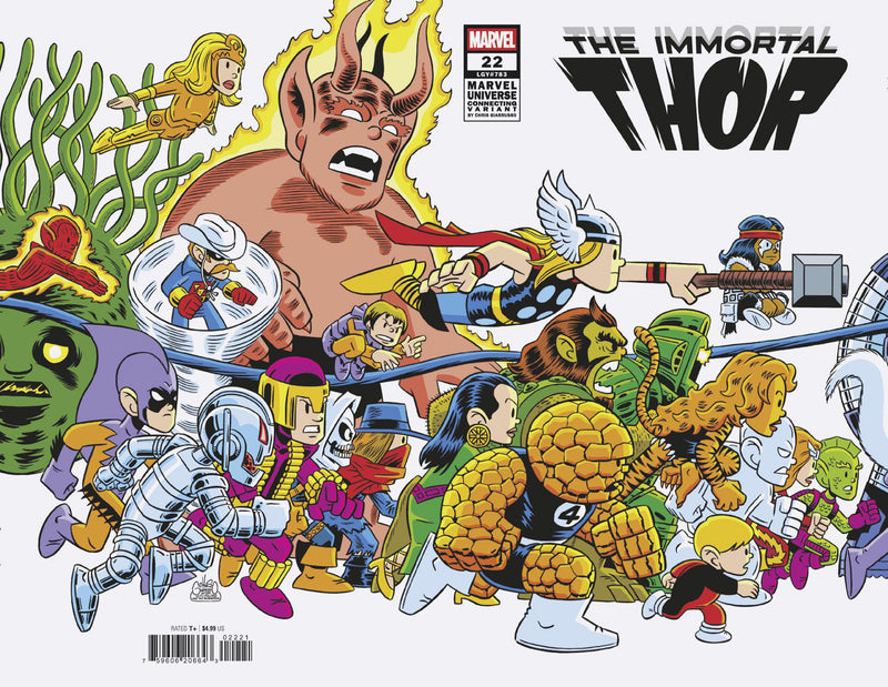 IMMORTAL THOR #22 CHRIS GIARRUSSO MARVEL UNIVERSE CONNECTING VAR M