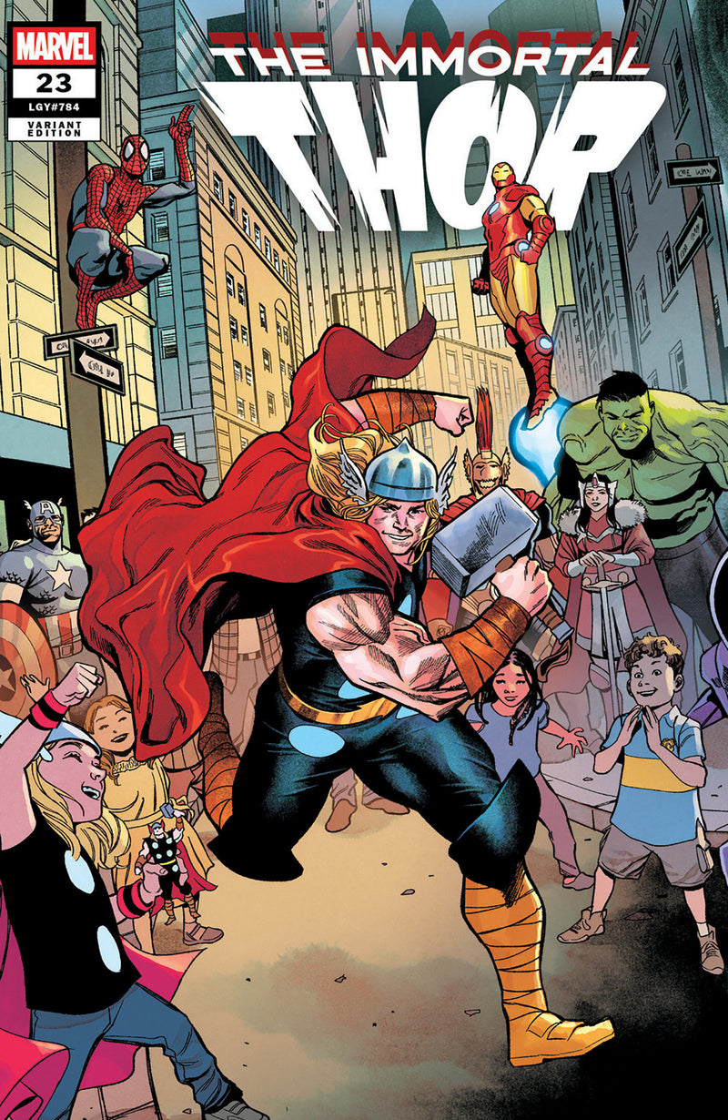 IMMORTAL THOR #23 MARTIN COCCOLO DEATH OF THE IMMORTAL THOR VAR