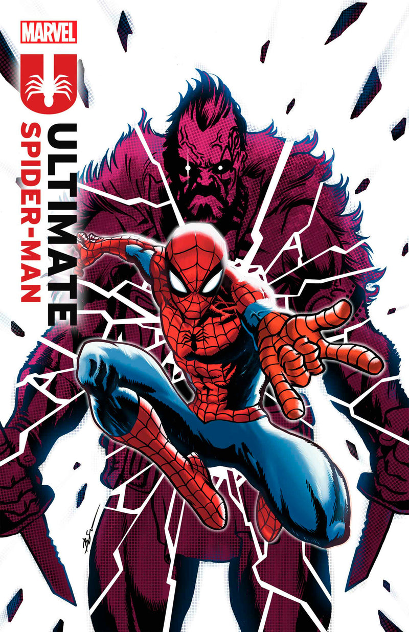 ULTIMATE SPIDER-MAN #13 BEN SU ULTIMATE ONE YEAR インフォイル VARIANT