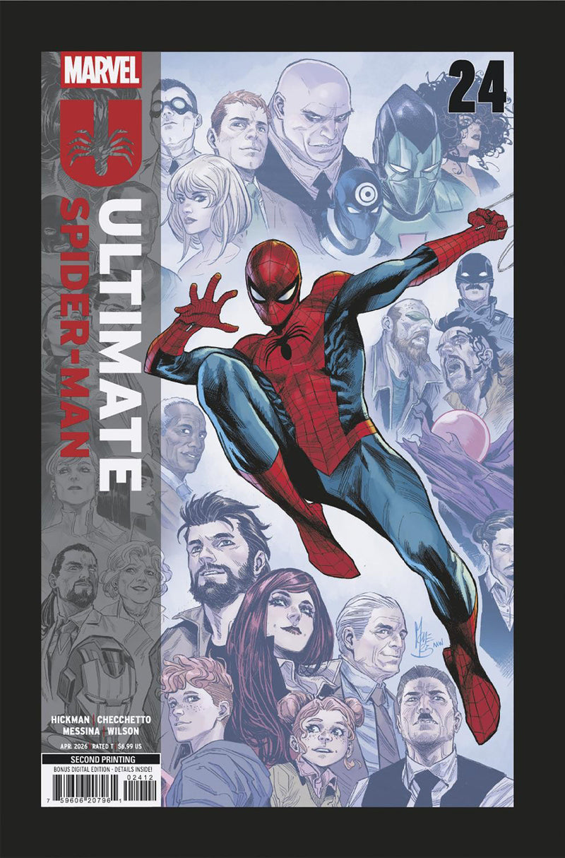 ULTIMATE SPIDER-MAN #24 2ND PRINT CHECCHETTO