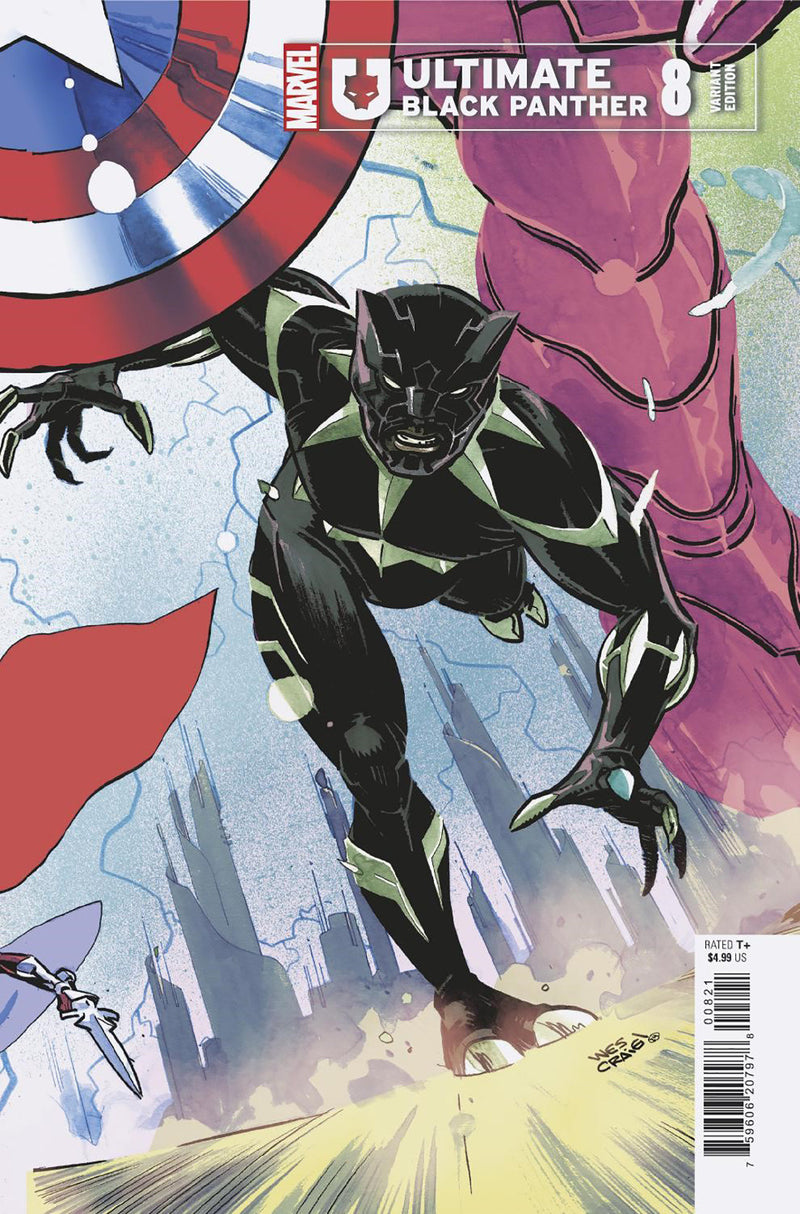 ULTIMATE BLACK PANTHER #8 WES CRAIG CONNECTING VAR