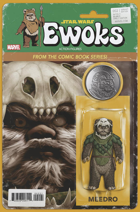 STAR WARS EWOKS #2 JOHN TYLER CHRISTOPHER ACTION FIGURE VARIANT
