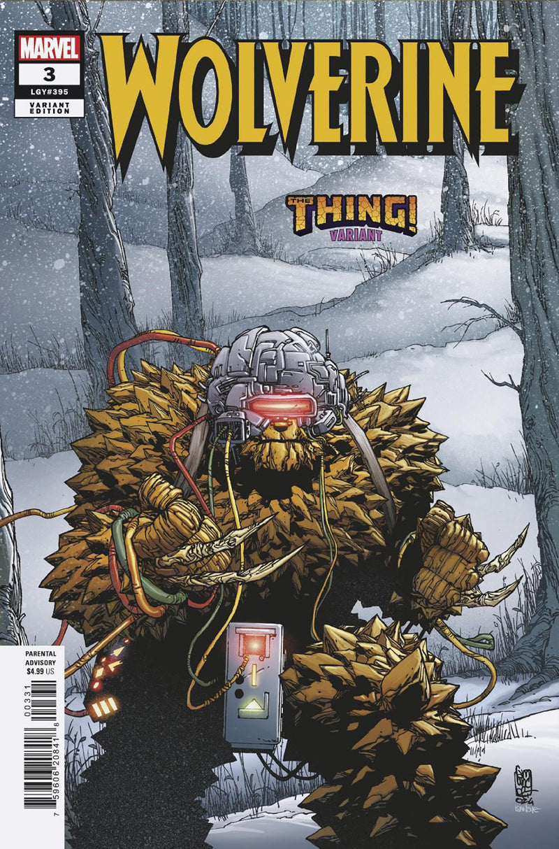 WOLVERINE #3 ジュゼッペ・カムンコリ ザ・シング！ バリアント
