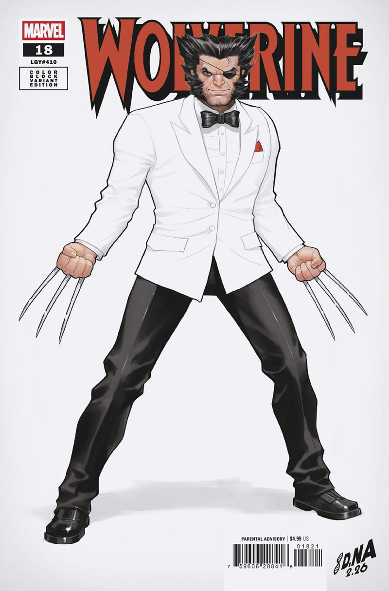 WOLVERINE #18 DAVID NAKAYAMA COLOR BLOCK WHITE VAR