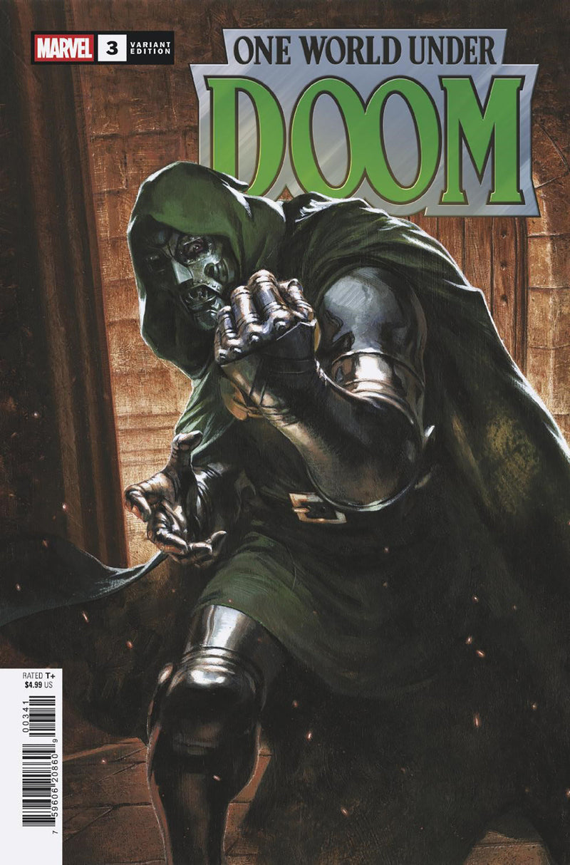 ONE WORLD UNDER DOOM #3 クリス・ジャラスー マーベルユニバース コネクティング・ヴァリアント H