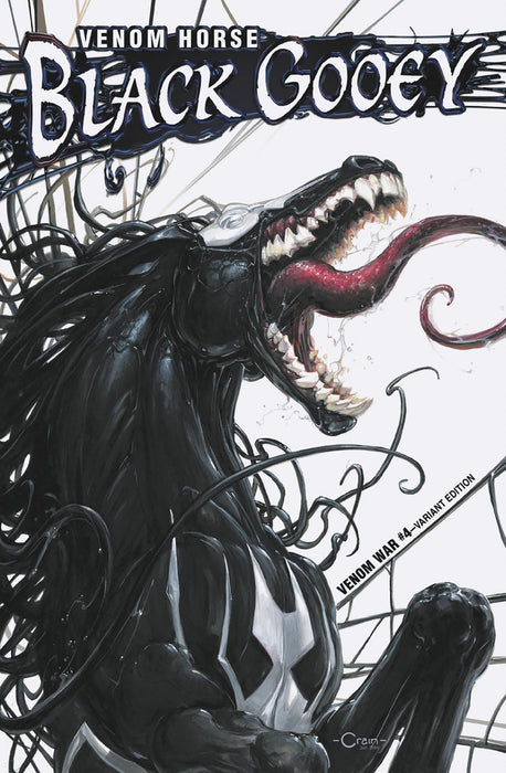 VENOM WAR #4 CLAYTON CRAIN VENOM HORSE VARIANT