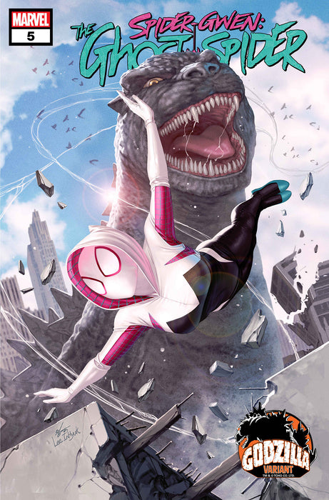 SPIDER-GWEN: THE GHOST-SPIDER #5 INHYUK LEE GODZILLA VAR