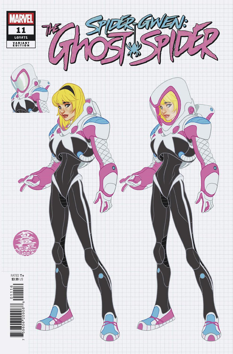 スパイダーグウェン：ゴーストスパイダー #11 マーク・ブルックス デザインバリアント