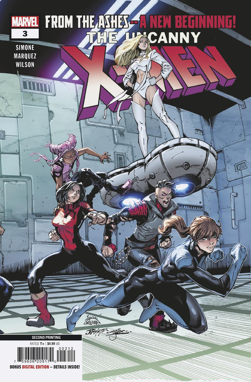 UNCANNY X-MEN #3 RYAN STEGMAN 2ND PRINT VARIANT